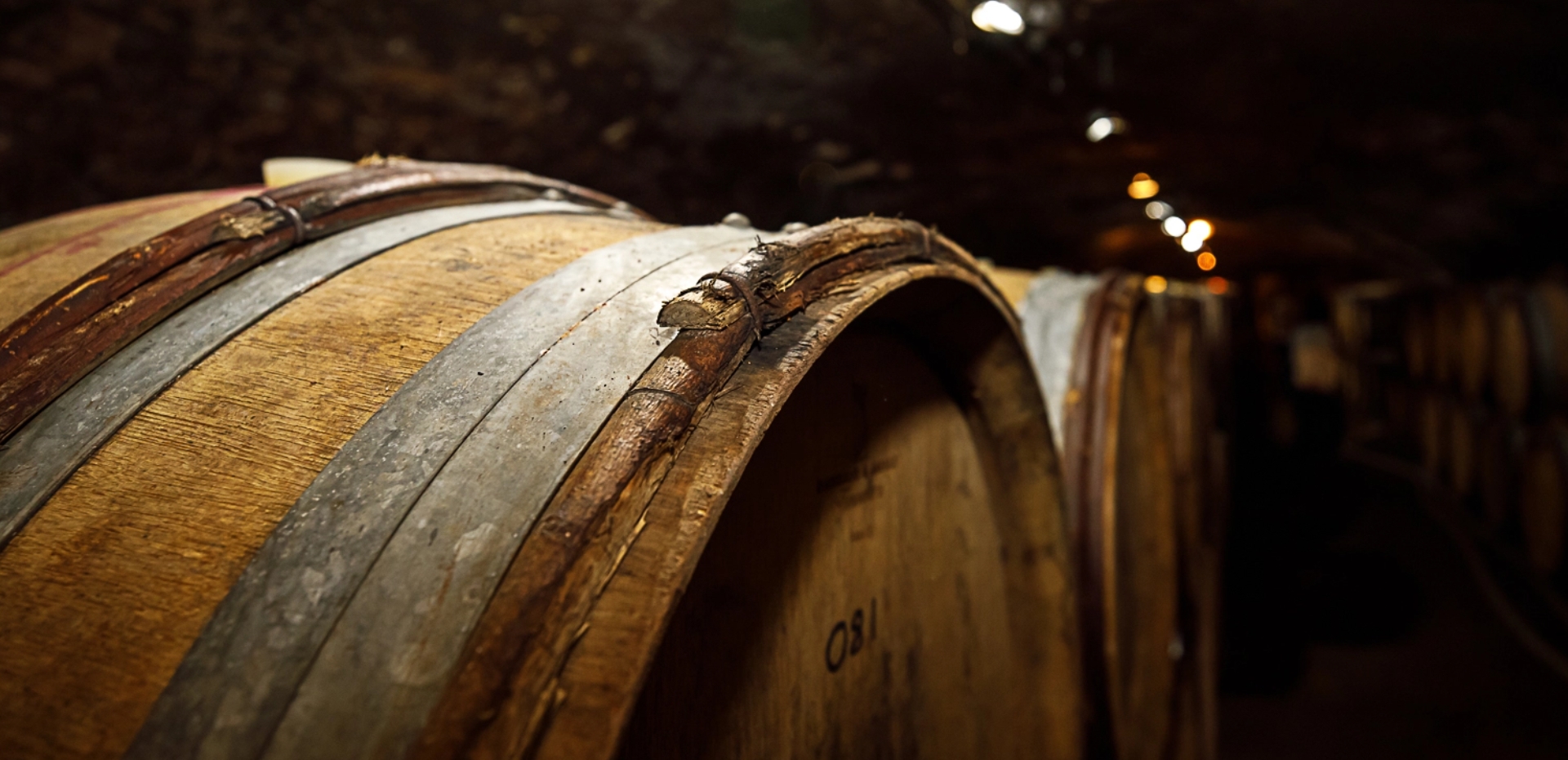 Burgundy cellar