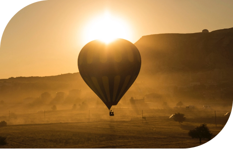 Vol en montgolfière